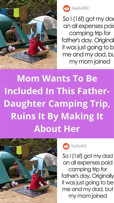 daughter swap camping|Mom Wants To Be Included In This Father.